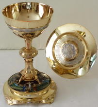 Antique French Romanesque Chalice